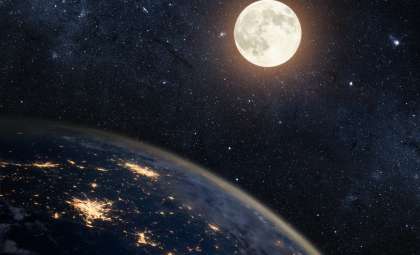 NASA's OSIRIS-REx Captures Stunning True Distance Between Earth and Moon