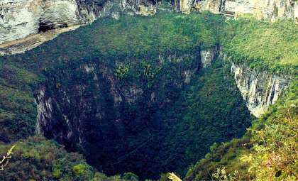 Unveiling the Wonders of the World’s Largest Sinkhole, Xiaozhai Tiankeng