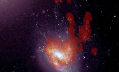 Scientists Reveal the Distinctive ‘Rabbit Ear’ Structures of Distant Galaxy NGC 4858