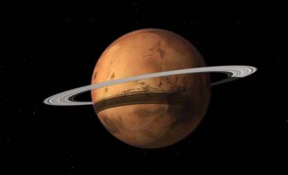 New Research Proposes Mars Once Had Rings That Created and Destroyed Its Moons