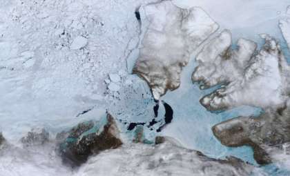 NASA Reveals Stunning New Views of Ice Melt in the Amundsen Gulf