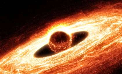Double Flare from a Single Star Challenges Black Hole Theories