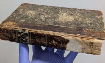 Rare Human Skin-Bound Book Linked to Infamous 19th-Century Murder Unearthed Again