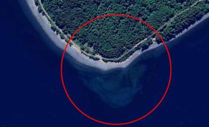 Enormous Skull Shape Uncovered in Ocean via Google Maps Sparks Curiosity