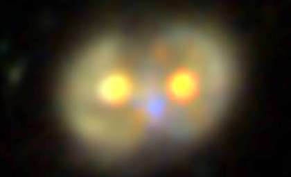James Webb Captures Stunning ‘Cosmic Owl’ Galaxy Collision