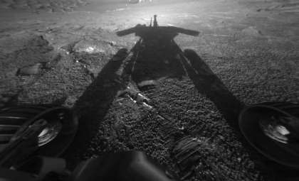 Mars' Opportunity Rover Sends Its Last Eerie Signal Amid Dust Storm
