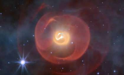Stellar Serpents: Webb Reveals a Triple Star’s Dusty Death Dance