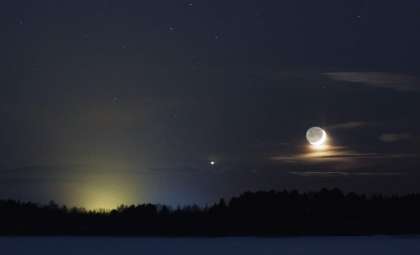 Witness a Rare Lunar and Planetary Trio in July's Night Sky