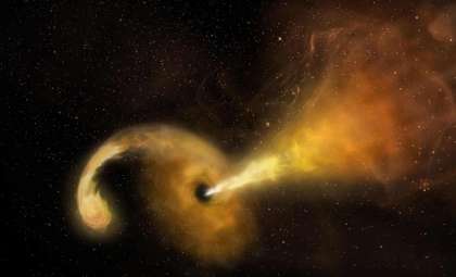 Star Escapes Supermassive Black Hole's Grip, May Return Again