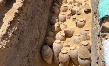 Ancient Egyptian Royal Tomb Reveals 5,000-Year-Old Wine Jars