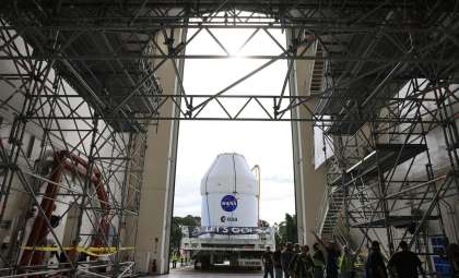 Artemis 2 Orion Spacecraft Advances in Preparation for Historic Lunar Voyage