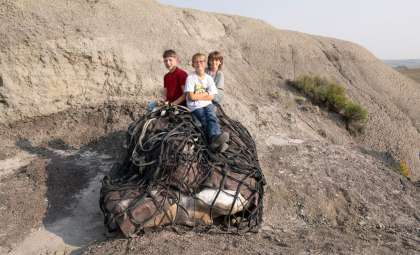 Three Kids Unearth a Remarkable Juvenile Tyrannosaurus Rex Fossil