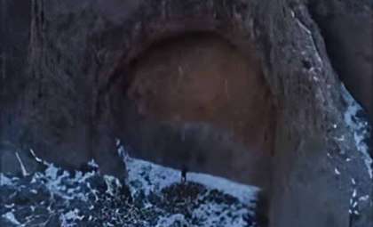 Enigmatic Giant 'Door' Found in Kazakhstan's Remote Mountains Sparks Debate