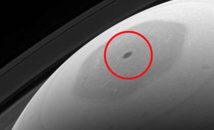Webb Uncovers Mysterious Dark Beads and Star Pattern in Saturn’s Polar Atmosphere