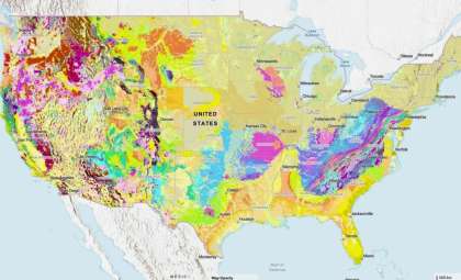 Explore America's Subsurface with the USGS’s Interactive Geological Map