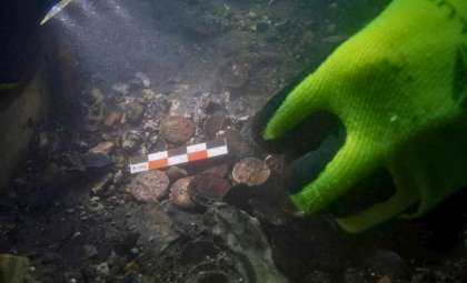Nearly 2,000-Year-Old Roman Coins Unearthed Beneath Rhône River Waters