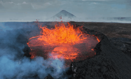 Volcanic Activity Beneath Greenland’s Ice May Explain Ancient Global Cooling