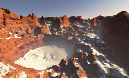 New Study Reveals Mars Ice Can Preserve Signs of Ancient Life for Millions of Years