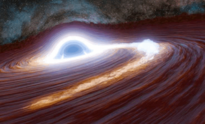 Astronomers Observe Unprecedented Black Hole Flare from Distant Galaxy