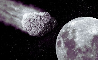 NASA Monitors Asteroid on Potential Collision Course with the Moon