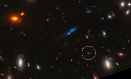 Astronomers Uncover a Hidden, Intense Star-Forming Galaxy from the Early Cosmos