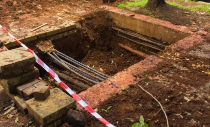Sinkhole Reveals a Hidden 18th-Century Crypt Beneath English Churchyard