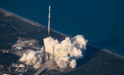 Blue Origin’s New Glenn Booster Lands Successfully After NASA’s Mars ESCAPADE Launch
