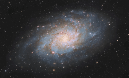 Astrophotographer Unveils Breathtaking View of the Triangulum Galaxy