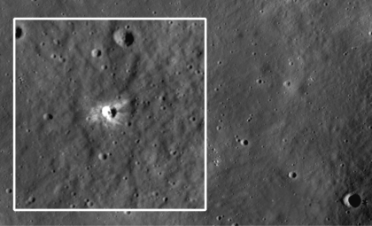 NASA’s LRO Uncovers Tiny, Newly-Formed Crater on the Moon