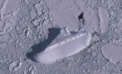 Unraveling the Mystery of the 400-Foot ‘Ice Ship’ Spotted on Antarctica’s Google Earth
