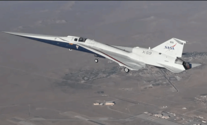 Inside NASA’s X-59: First Supersonic Flight Captured from the Cockpit