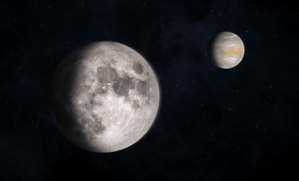 Witness a Stunning Moon and Jupiter Pairing in the Night Sky Tomorrow
