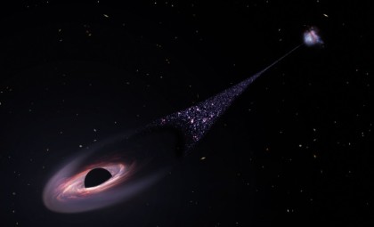 Astronomers Discover First Known Black Hole Racing Through Space at 2.2 Million MPH
