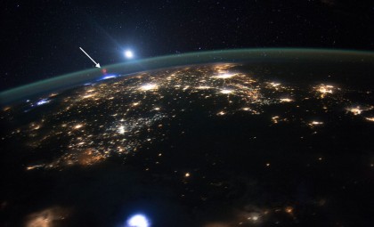 Stunning Astronaut Photo Captures Elusive Space Phenomenon Over Thunderstorms from ISS