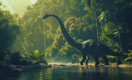 New Study Unveils the True Coloration of Diplodocus from Fossilized Skin