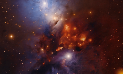 Over 400 Cosmic Rings Unveil the Explosive Past of a Baby Star