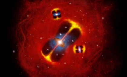 Astronomers Discover Extremely Hot Galaxy Cluster Only 1.4 Billion Years Post-Big Bang