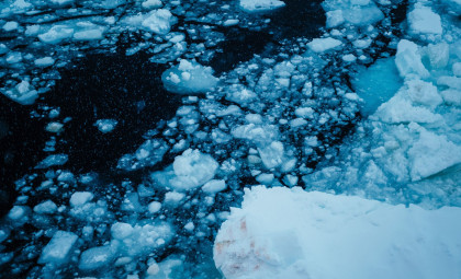 The Long-Lived Antarctic Iceberg A-23A is Rapidly Melting and Turning Blue
