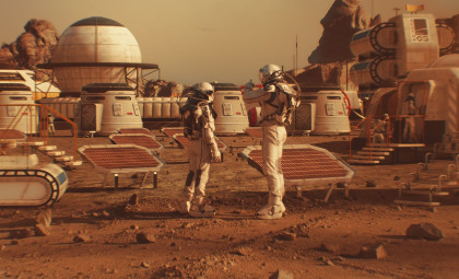 Microbes Offer New Solutions for Constructing Homes on Mars