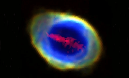 Astronomers Discover Unexpected Iron Structure Inside the Ring Nebula