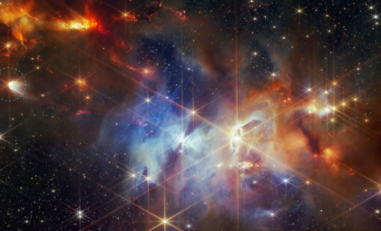 James Webb Unveils a Young Star Casting Earthlike Crystals Into Space