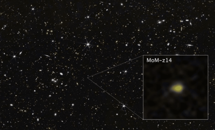 James Webb Telescope Uncovers Ancient Bright Galaxy, Challenging Early Universe Models