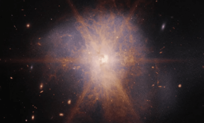 Astronomers Reveal Magnetic Pathways Driving Gas at 1.1 Million MPH in Merging Galaxies
