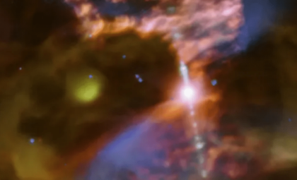 Stunning VLT Image Reveals Neutron Star Surrounded by Newborn Star Formation