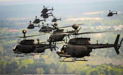 U.S. Army Sets New Benchmark with Historic 32-Helicopter Formation Flight