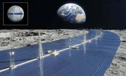 Japan Envisions a Lunar Solar Array to Supply Earth with Endless Clean Energy