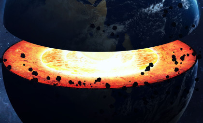 New Study Reveals Earth’s Core May Harbor the Equivalent of 45 Oceans Worth of Water