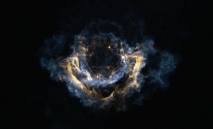 Falcon 9’s Breathtaking Launch Plume Illuminates Florida Skies, Showcasing Spaceflight’s Majesty