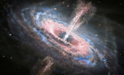 Enormous Black Hole Radiation Hinders Star Birth in Distant Galaxies