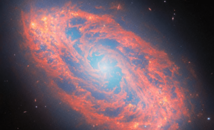 James Webb Reveals Stunning Star-Birthing Regions in Spiral Galaxy NGC 5134